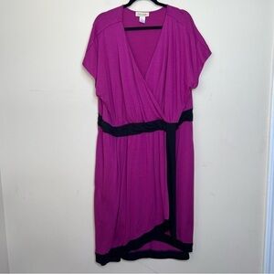 DAVINA Plus Size Wrap Dress